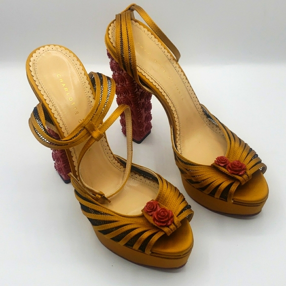 CHARLOTTE OLYMPIA SIZE 40 THIS SHOES RUNS 1 SIZE SMALLER 100% AUTHENTIC - Picture 11 of 17